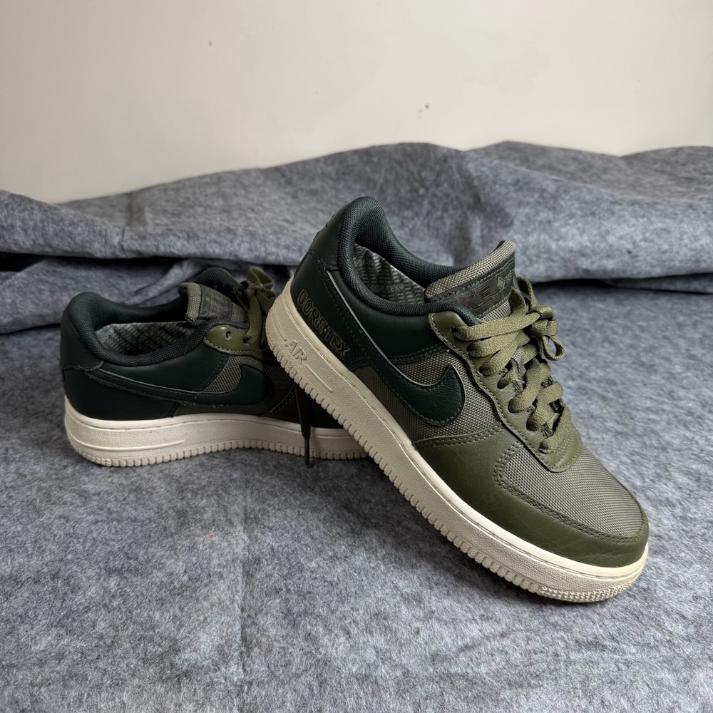 Nike Air Force 1 Low GTX Goretex Waterproof Medium Olive Green Men 5 Women 6.5